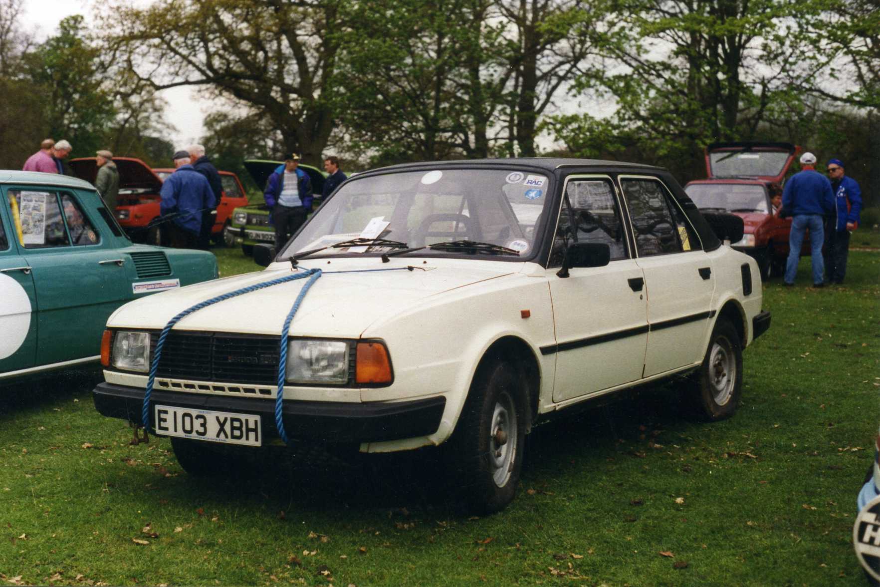 Škoda at an IFA Rally In Leics, c 2000